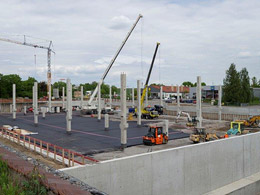 Kaufland Bohrpfähle, Ilsfeld